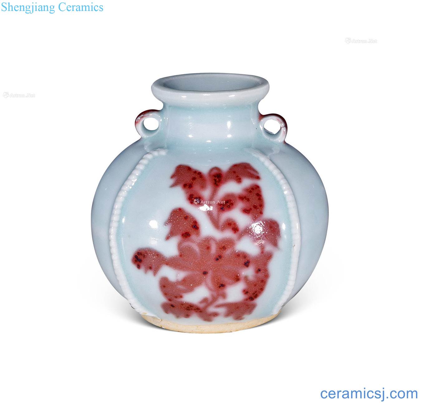 Ming Green glaze youligong pomegranate honour