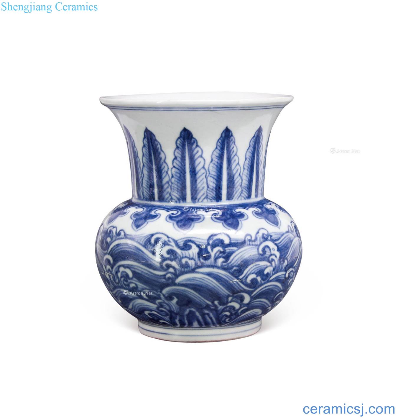 In blue sea lines ballastless bucket in early Ming dynasty