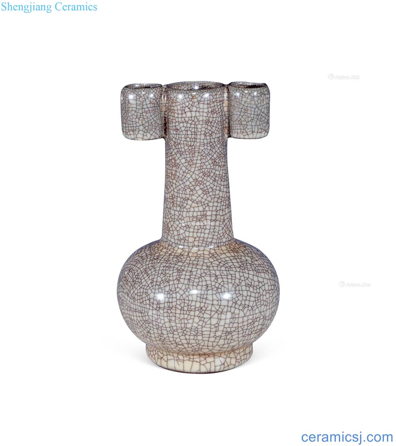 The southern song dynasty kiln straight neck penetration ears