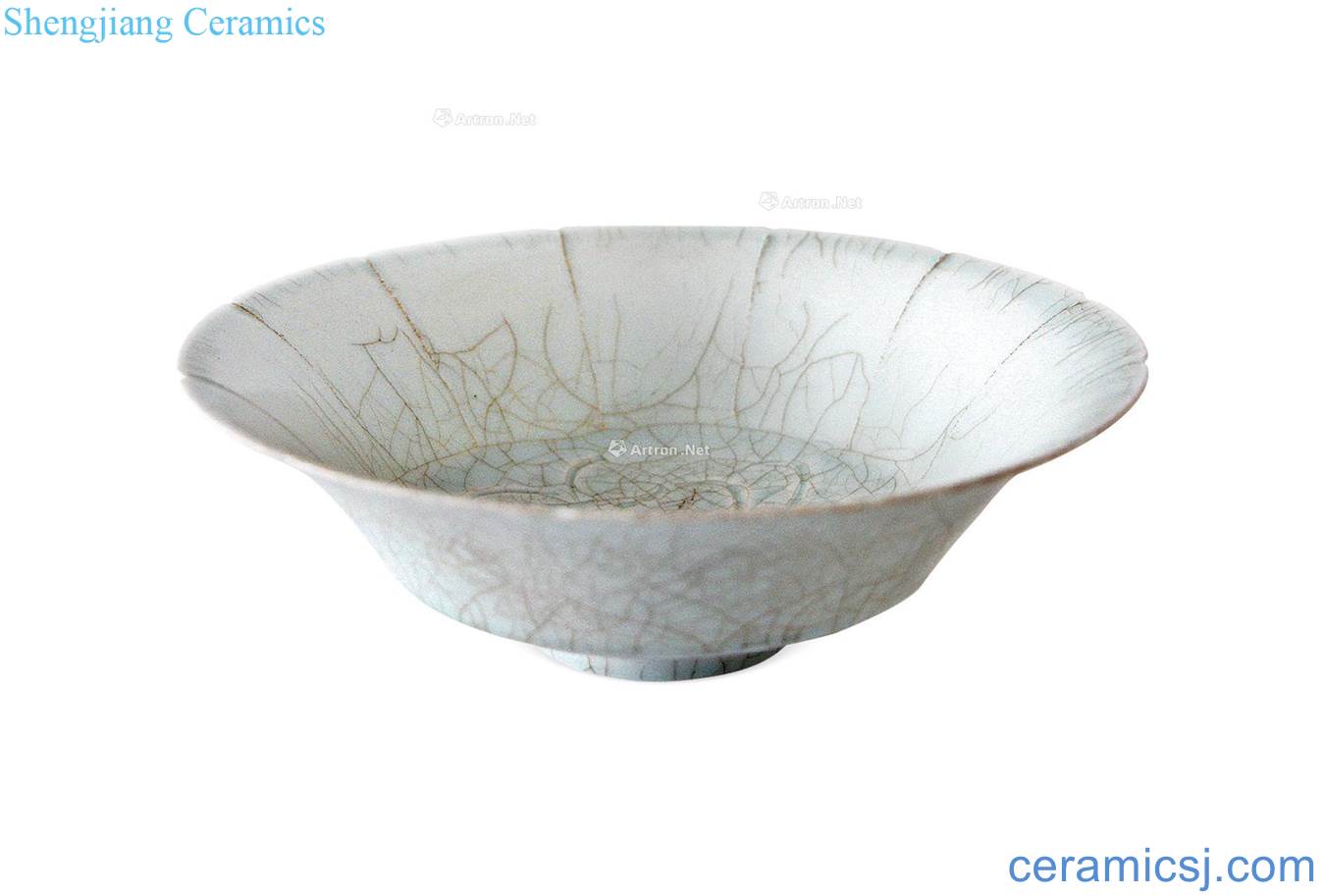 Song green cut flower mouth bowl