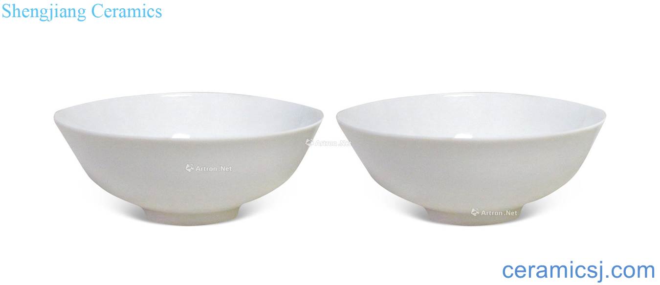 Ming yongle Dragon sweet white glazed bowl (a)