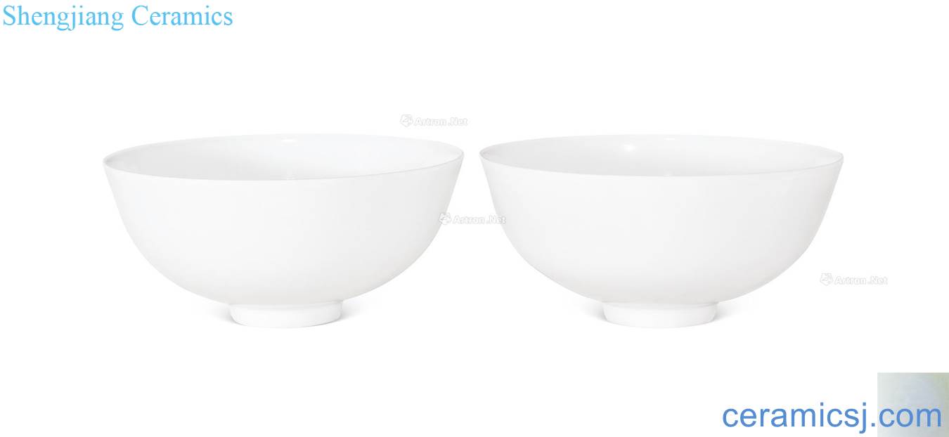 in Sweet white glaze dark longfeng grain day inscription bowl (a)