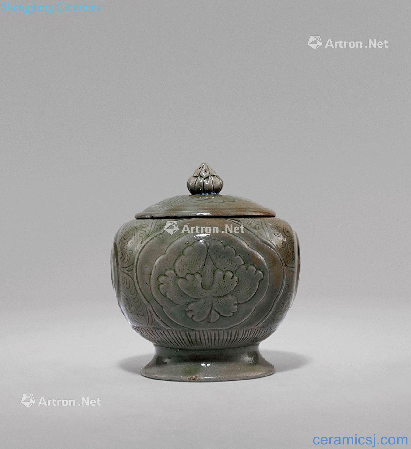 The song dynasty kiln cover pot flowers