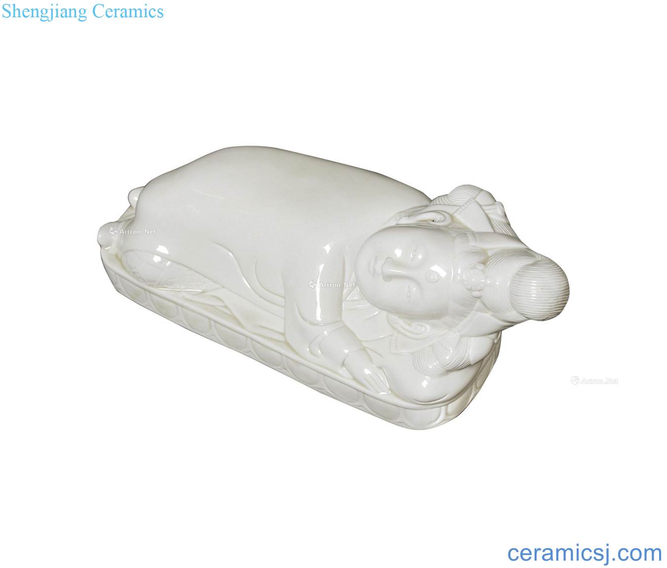 The song dynasty kiln beauty pillow