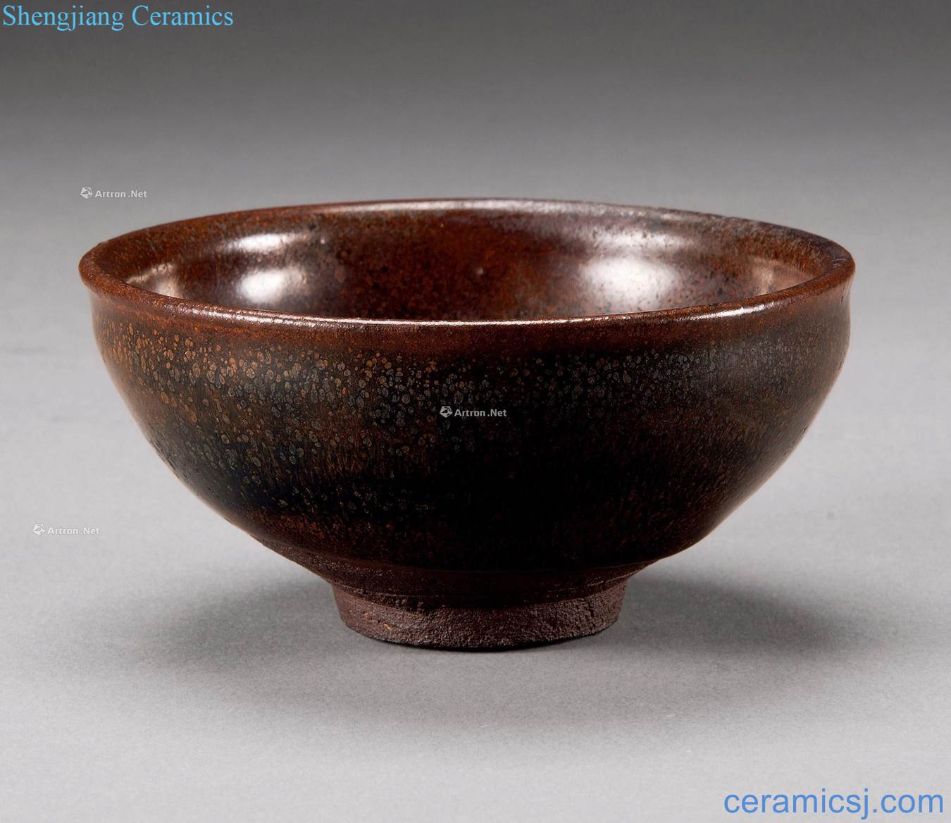Song to build kilns temmoku beam bowl