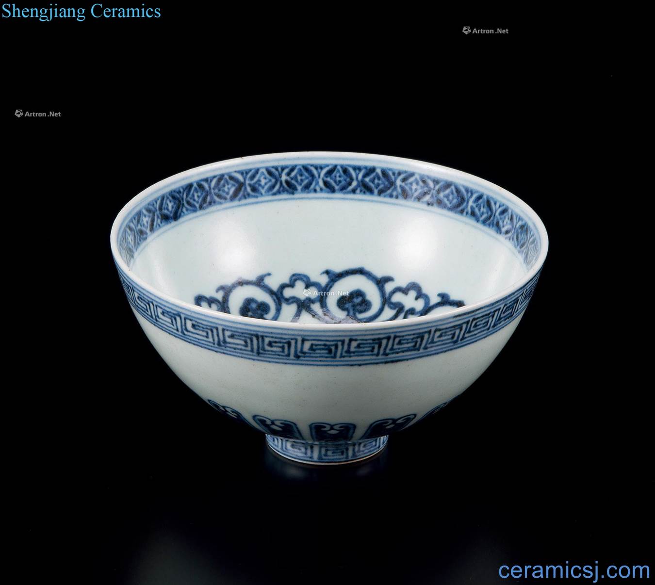 Ming yongle Kiln porcelain heart bowls