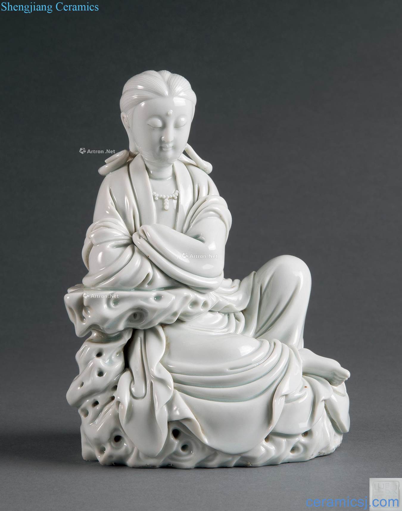 Ming Chen wei guan Yin dehua kiln