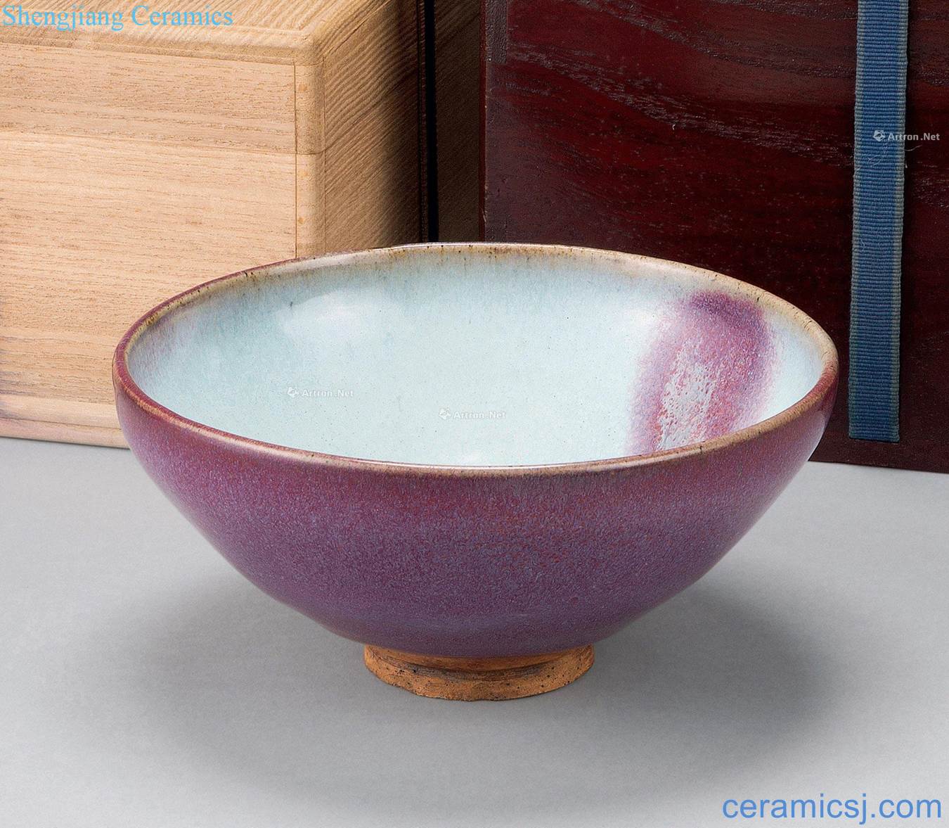 Song and yuan Clove purple large bowl of masterpieces