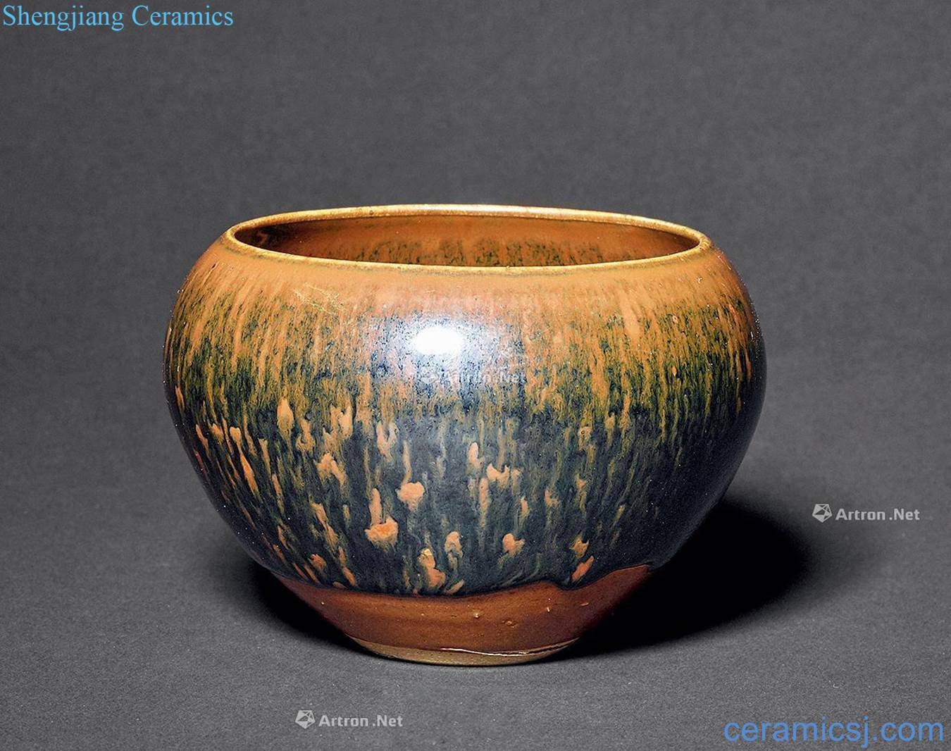 Northern song dynasty Yao state kiln black glaze kiln pot