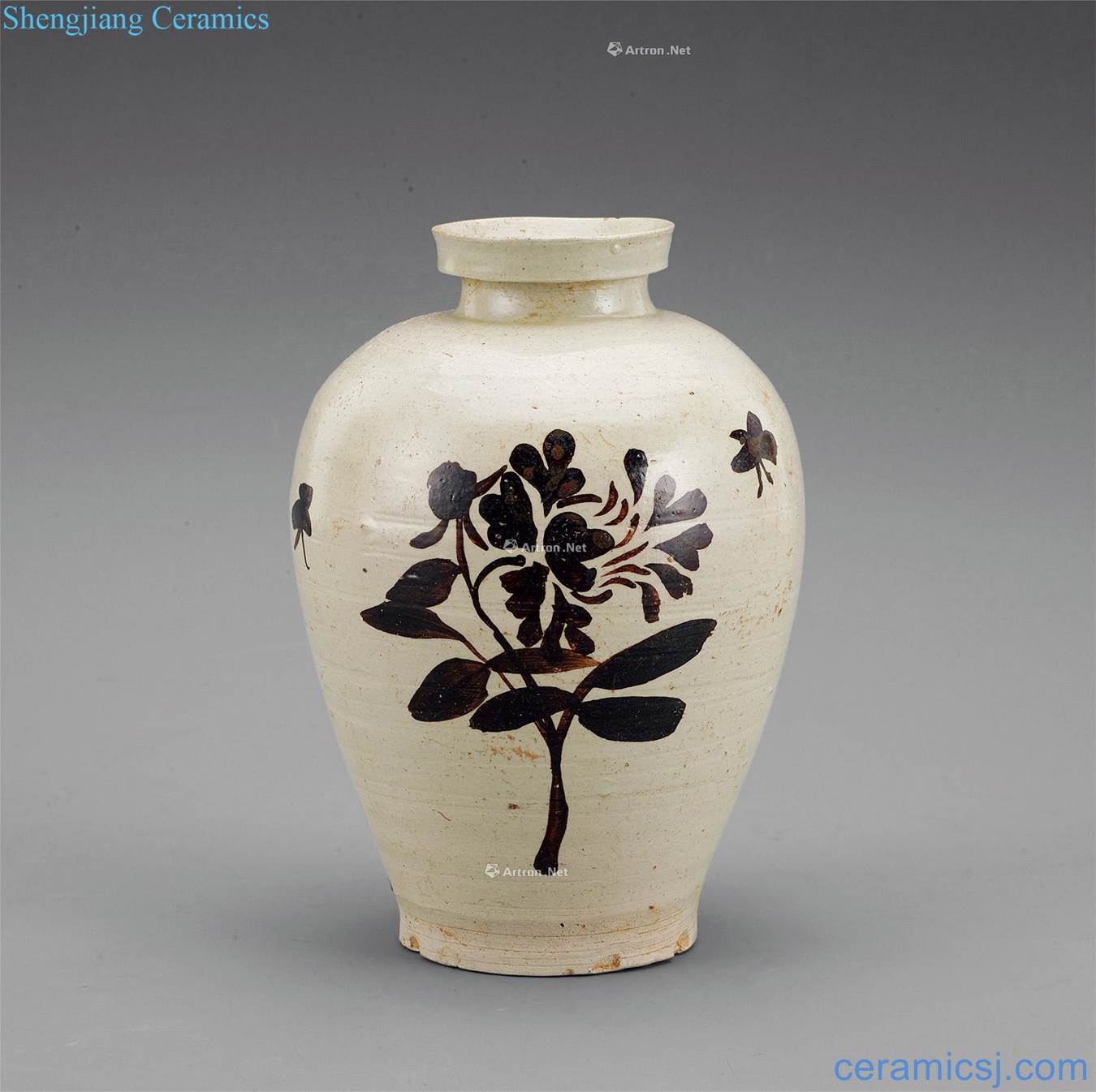 The song dynasty Yoshikawa kiln mei bottles of coloured drawing or pattern