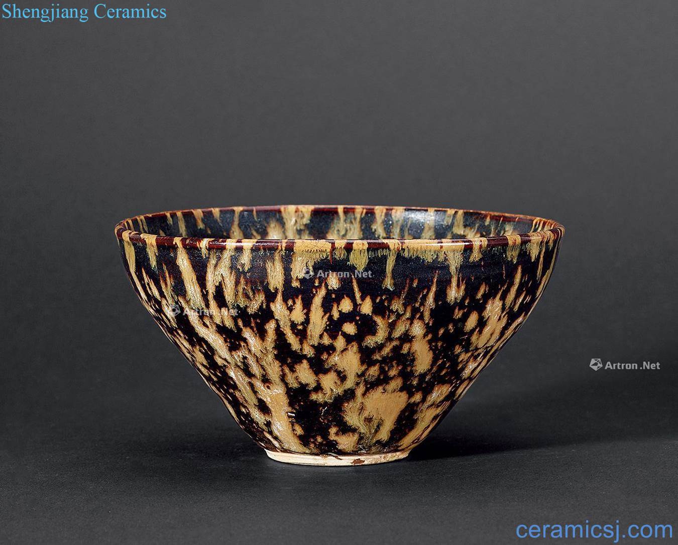 The southern song dynasty jizhou kiln hawksbill tea light