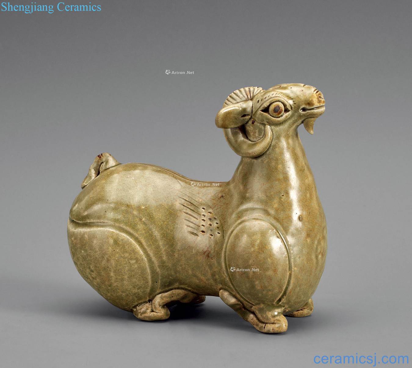 Western jin dynasty, the kiln celadon sheep