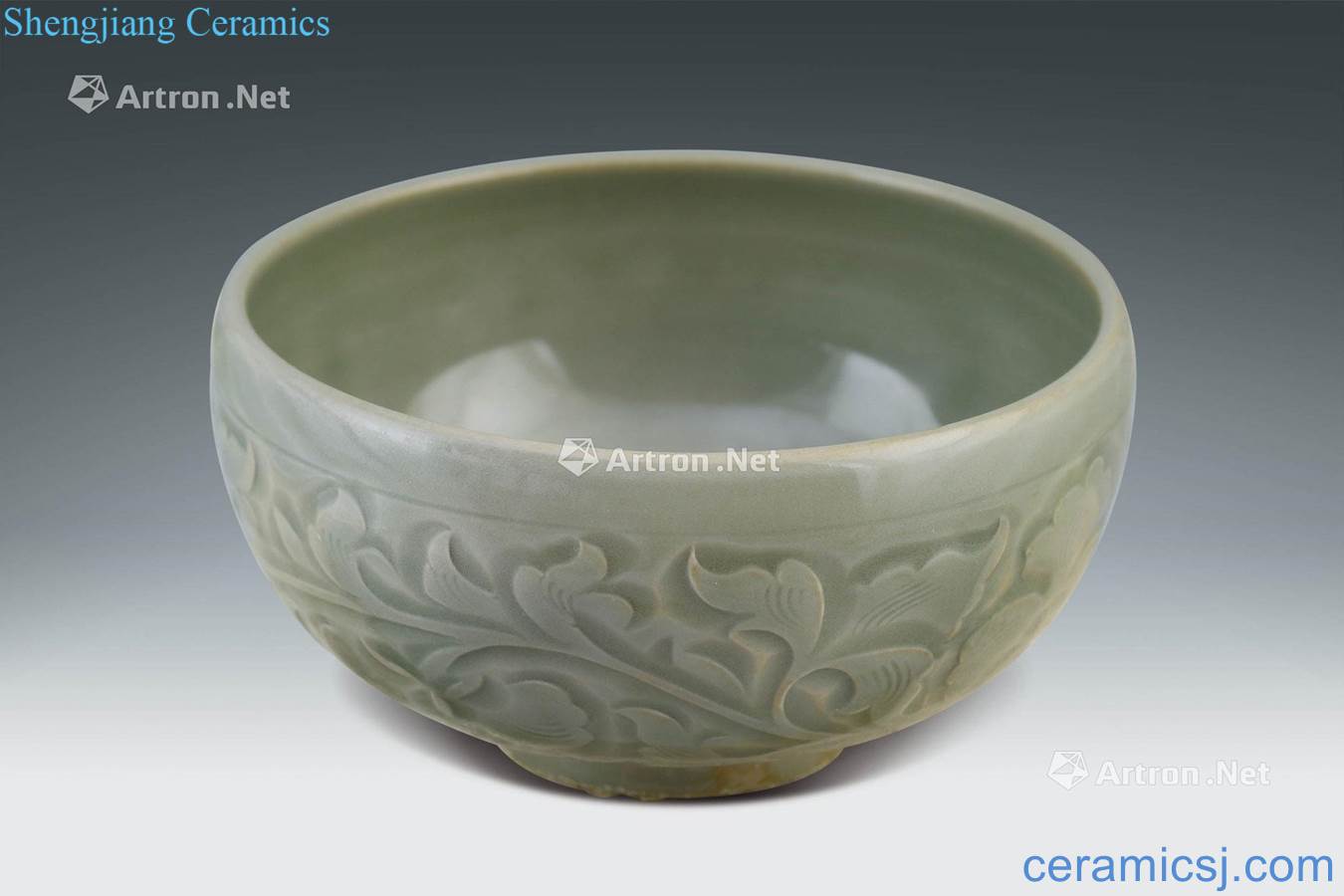 yuan Yao state kiln carved bowl