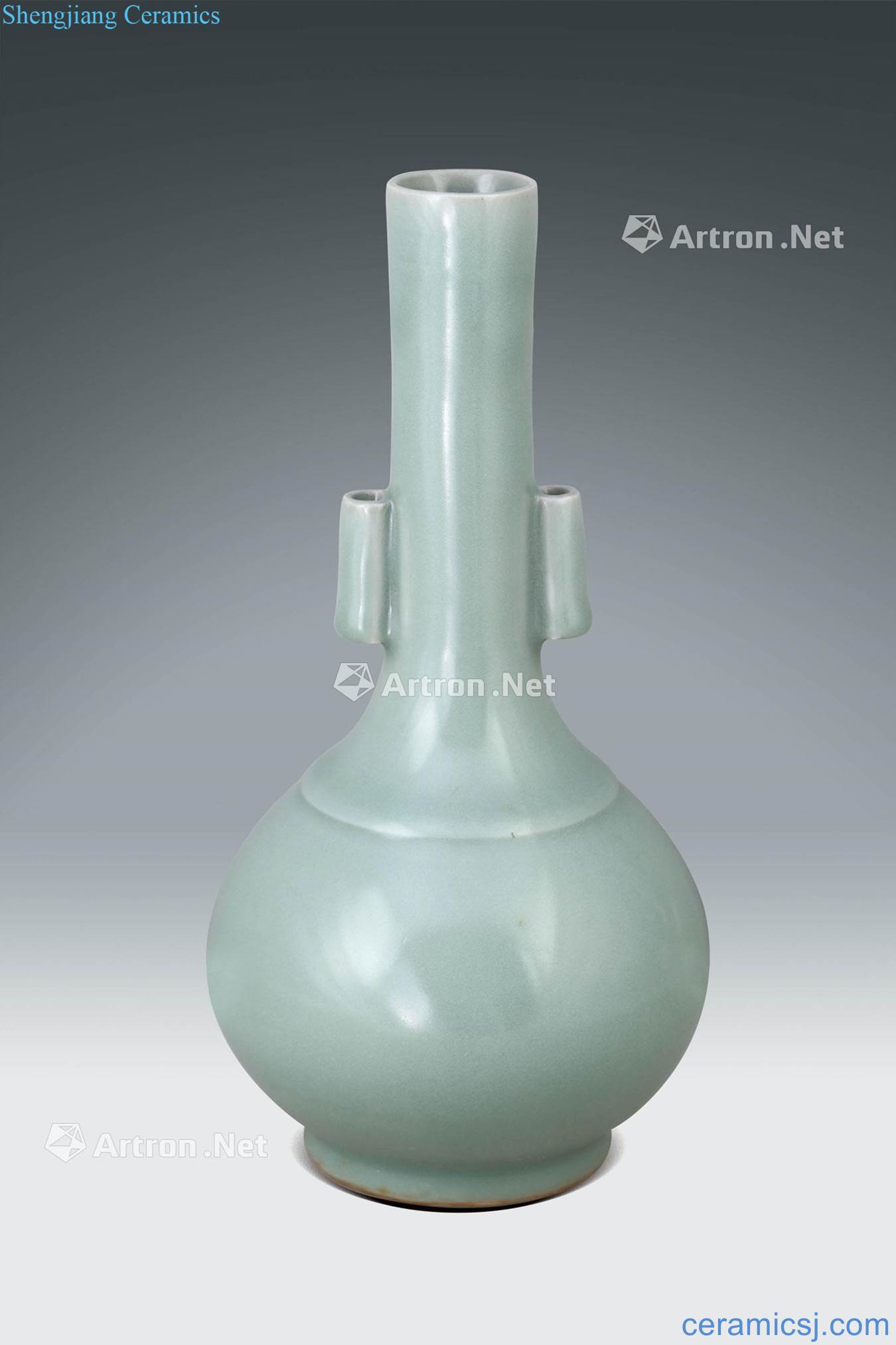 Ming Longquan celadon double penetration the gall bladder