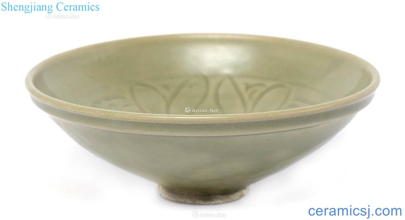 The song dynasty Yao state kiln lotus pattern bowl
