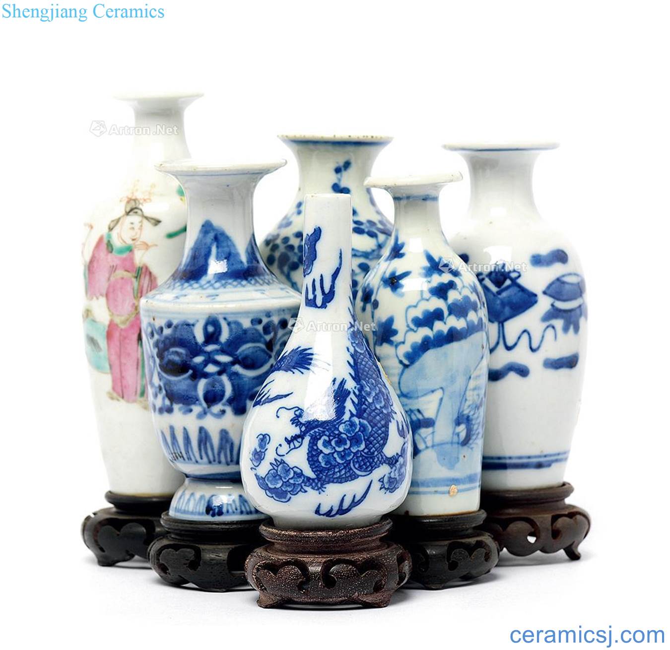 Qing porcelain enamel bottle (6)