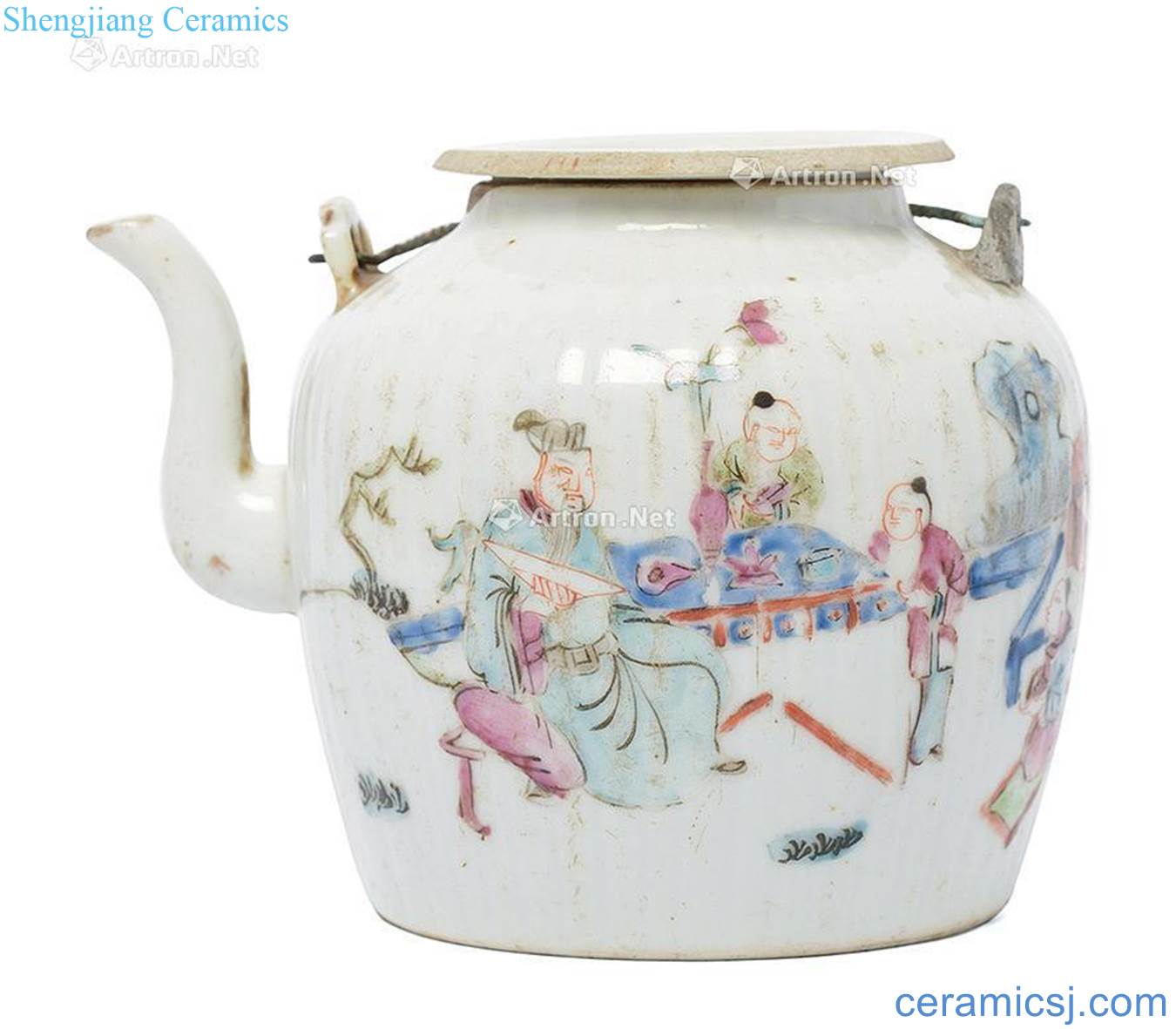 Clear pastel ' 'toe ChengXiang pot