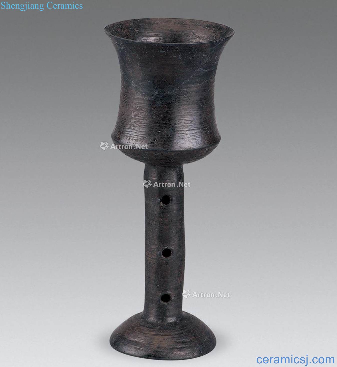 Longshan culture Black pottery goblet