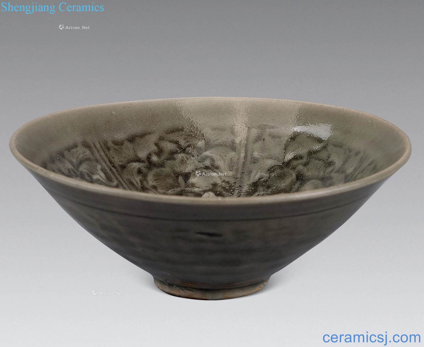 gold Yao state kiln printed bowls
