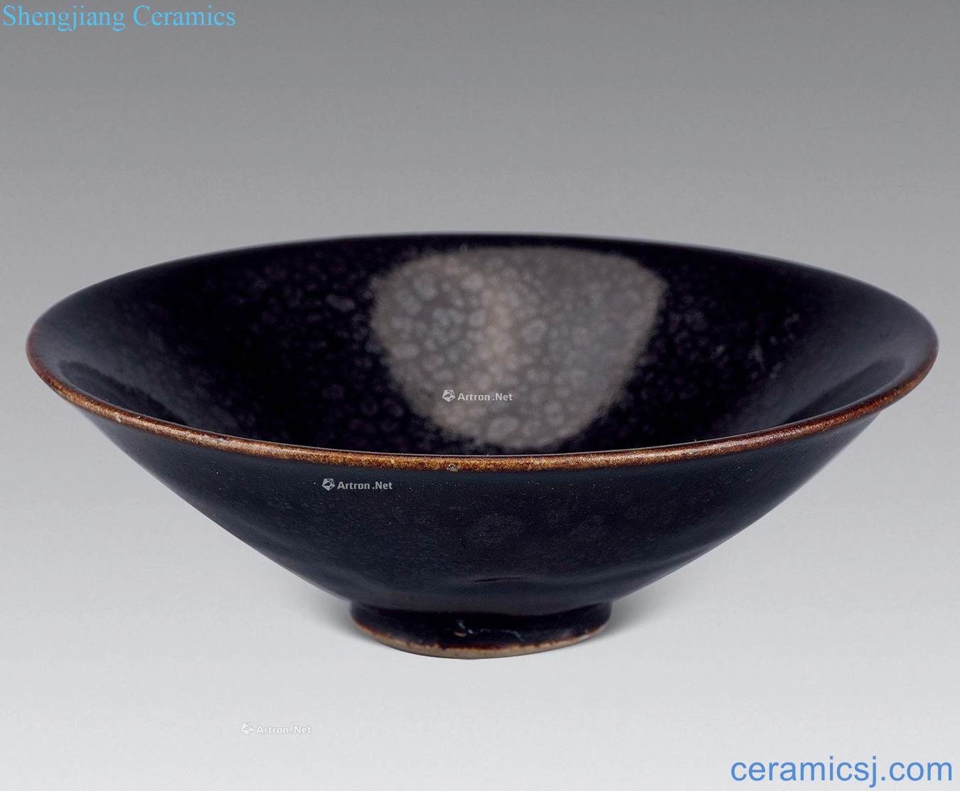 The song dynasty Tangyan valley kiln droplets hat to light