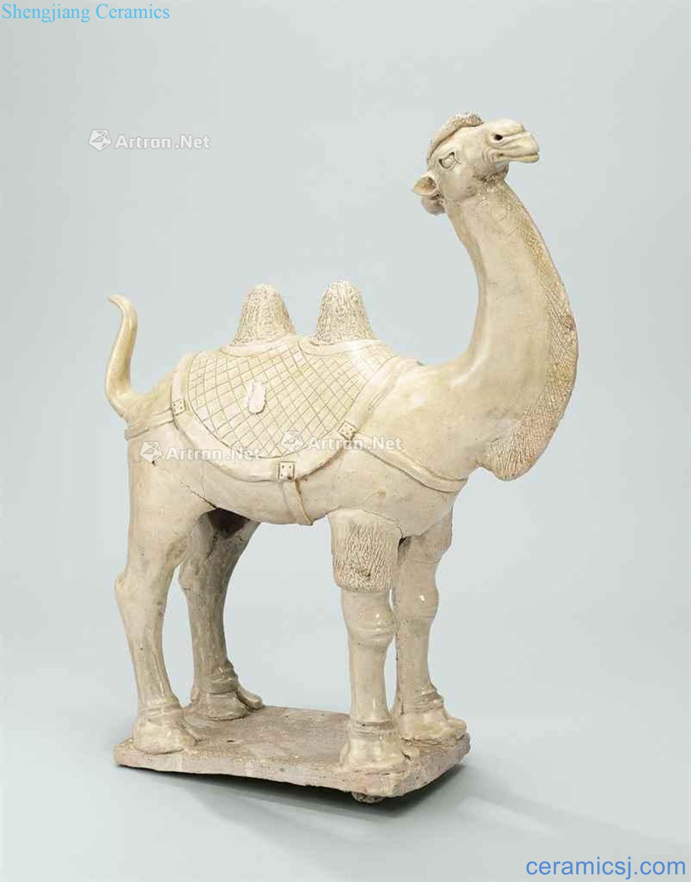 Sui white glazed camel