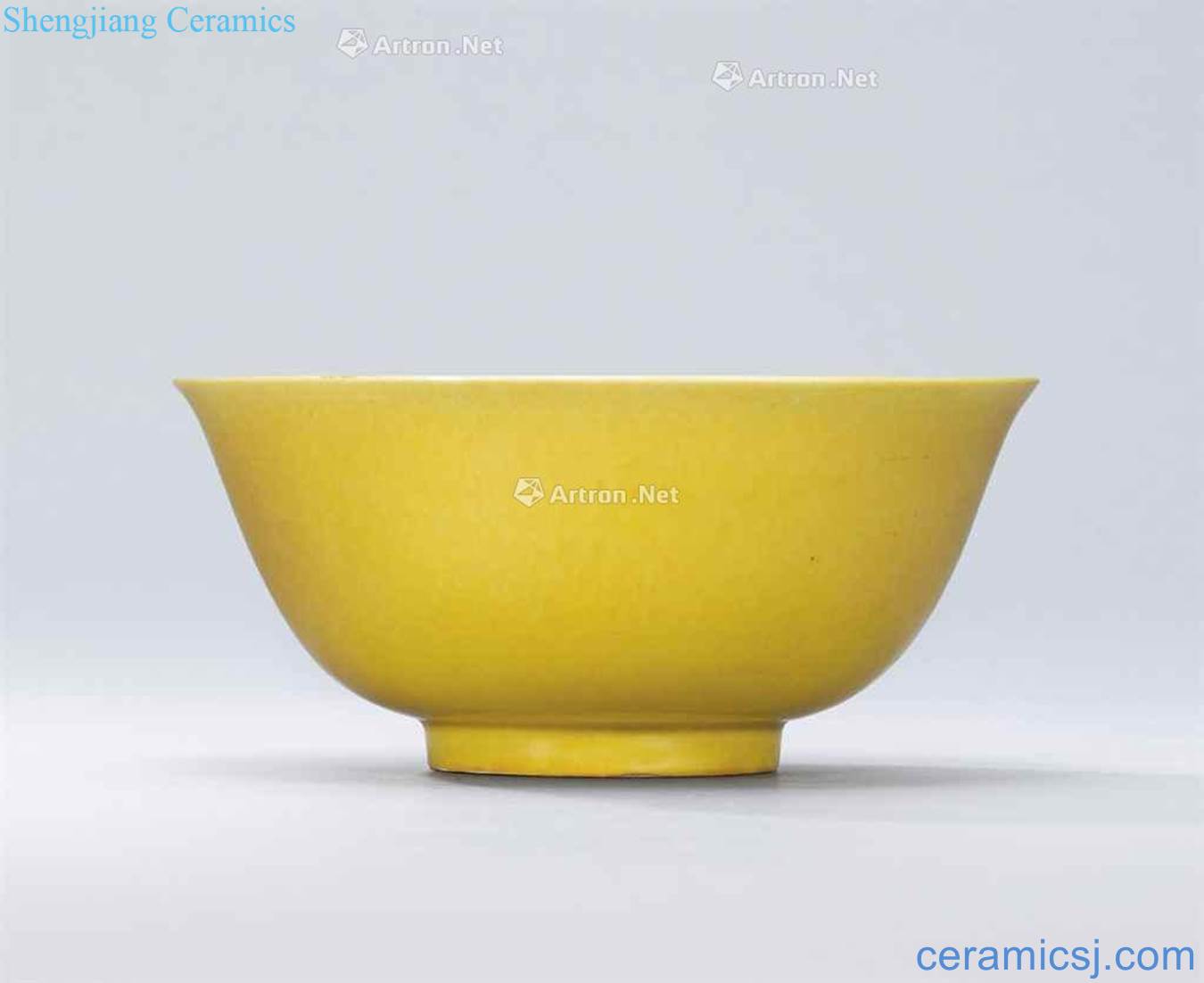 MingZhengDe yellow glaze 盌