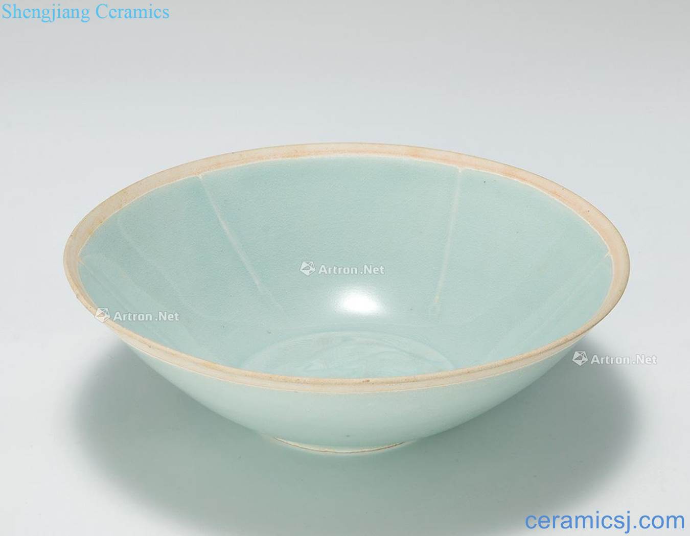 Song blue glaze Pisces bowl