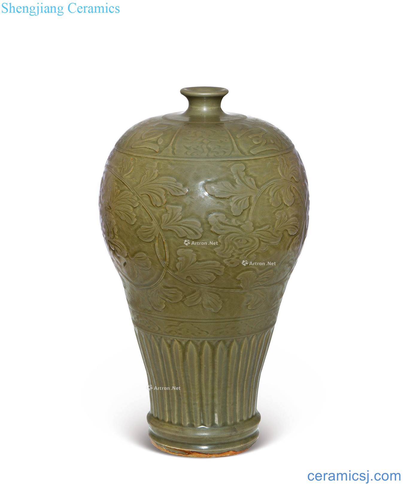 Ming dynasty longquan celadon "and" mei bottles