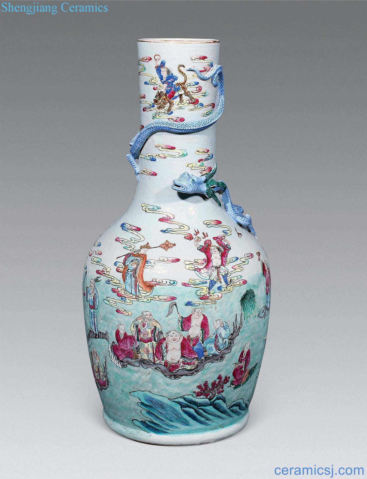 Dajing pastel longnu ensemble bottles