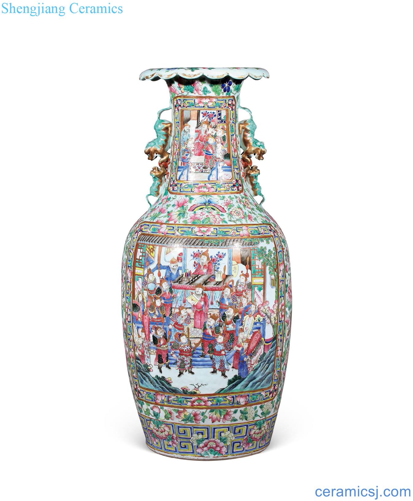 Dajing pastel medallion characters spend big bottle mouth