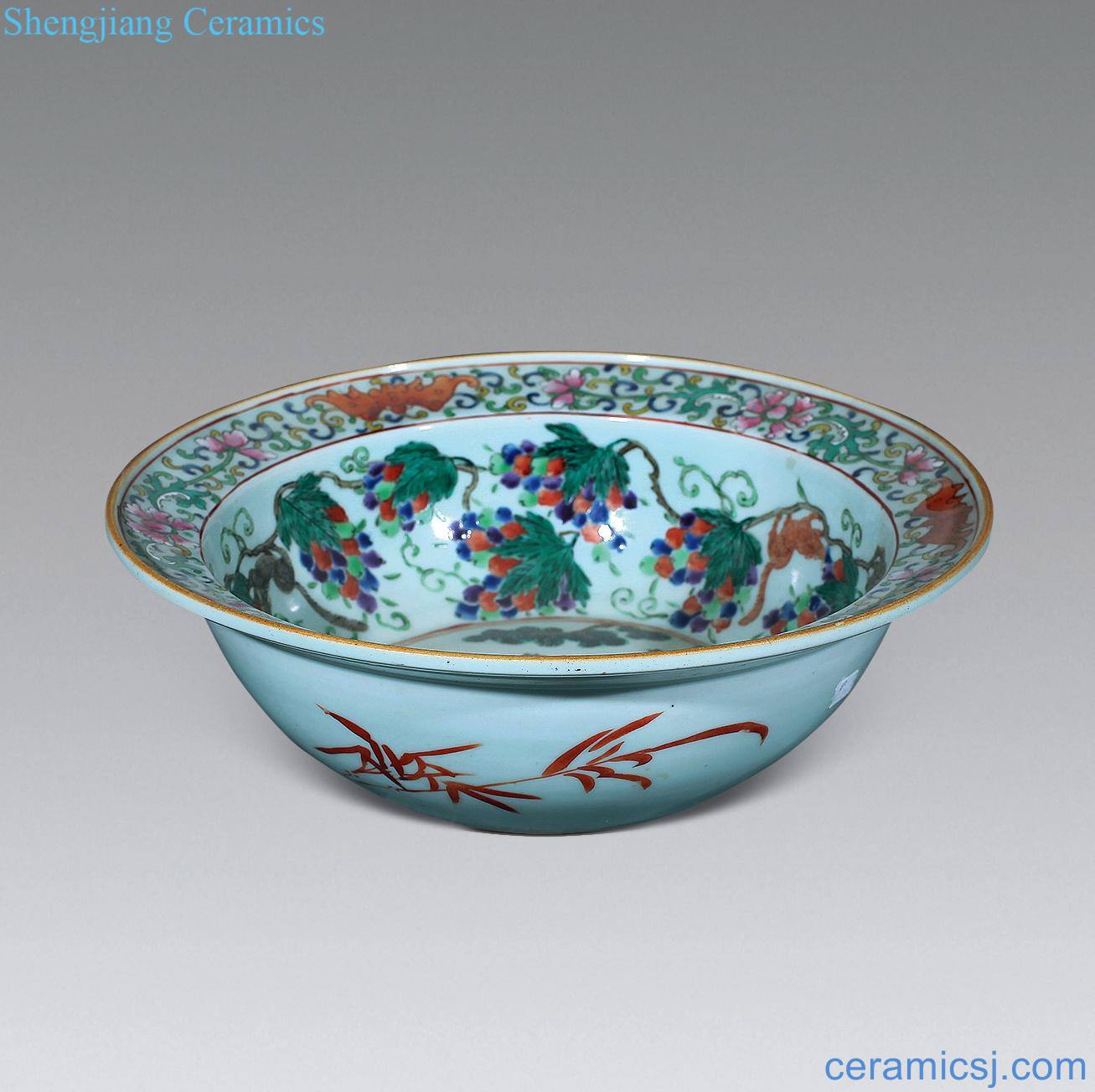 Qing jiaqing pastel samsung fold along the basin