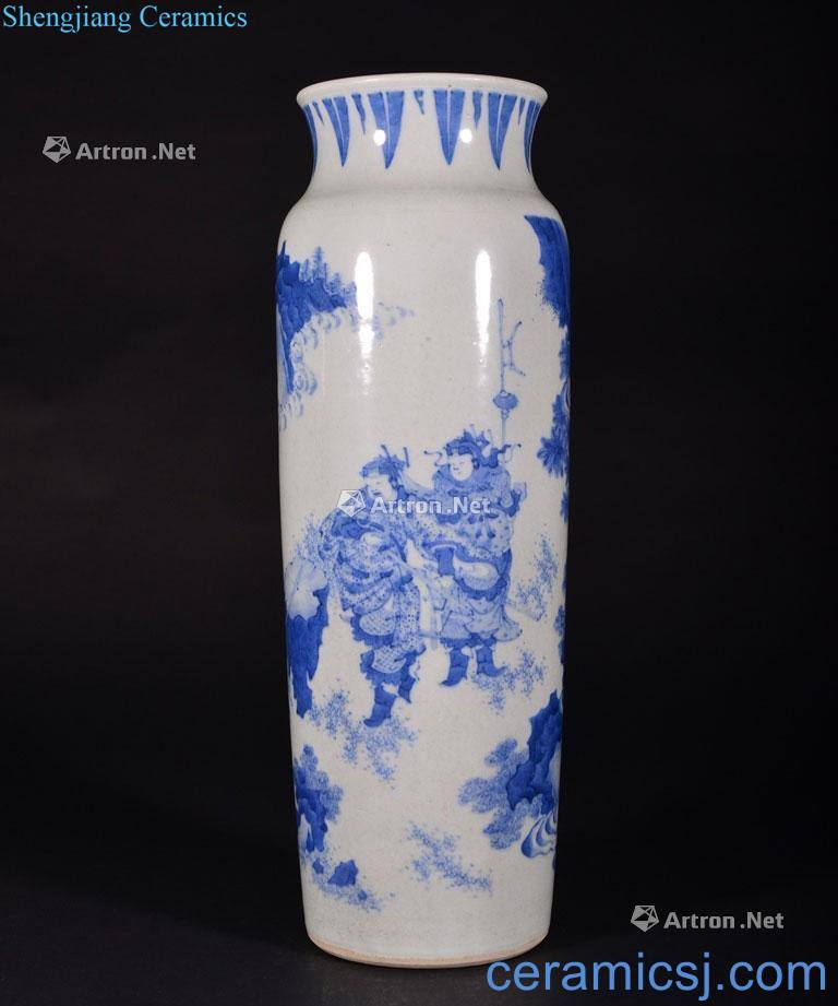 Ming Dynasty A BLUE AND WHITE VASE
