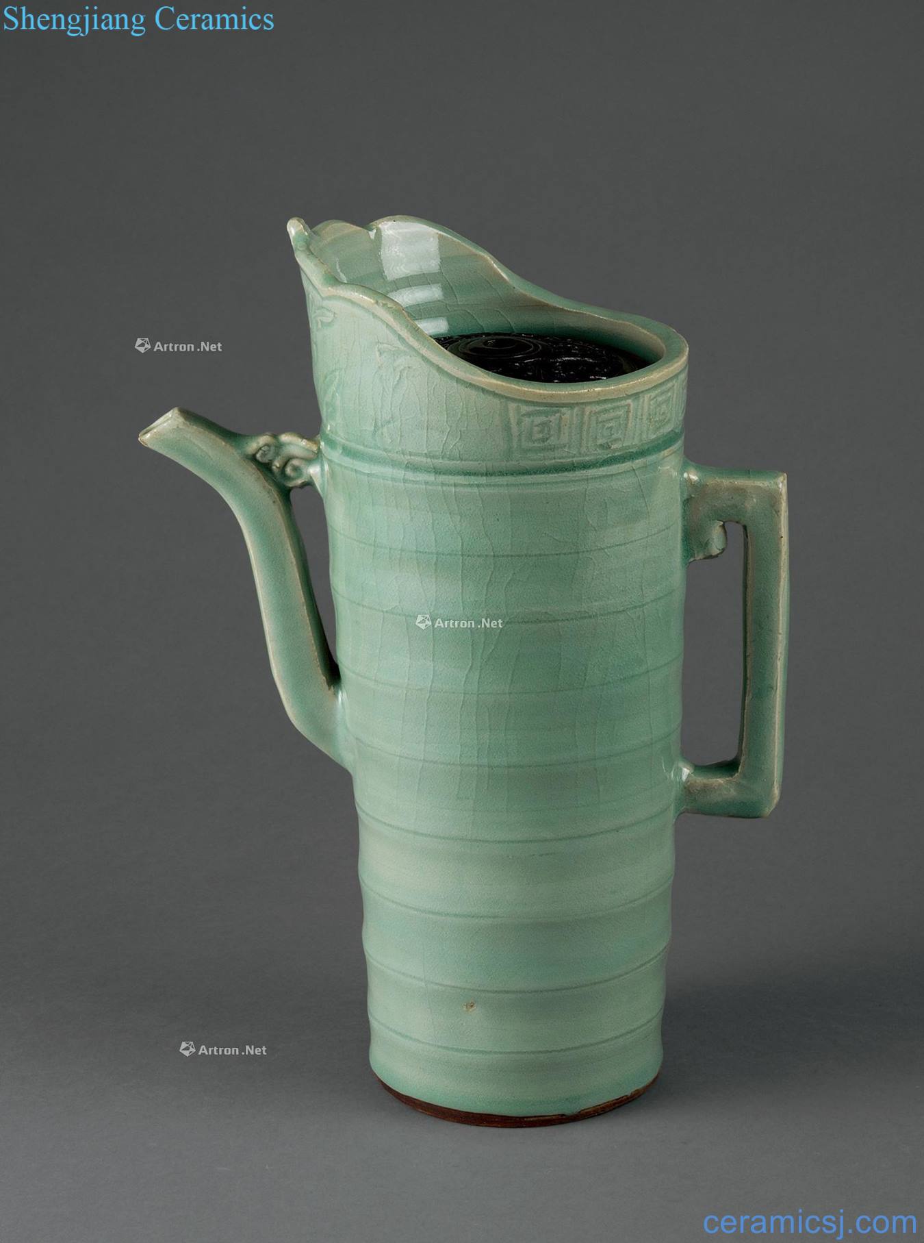 Ming Longquan celadon jose pot