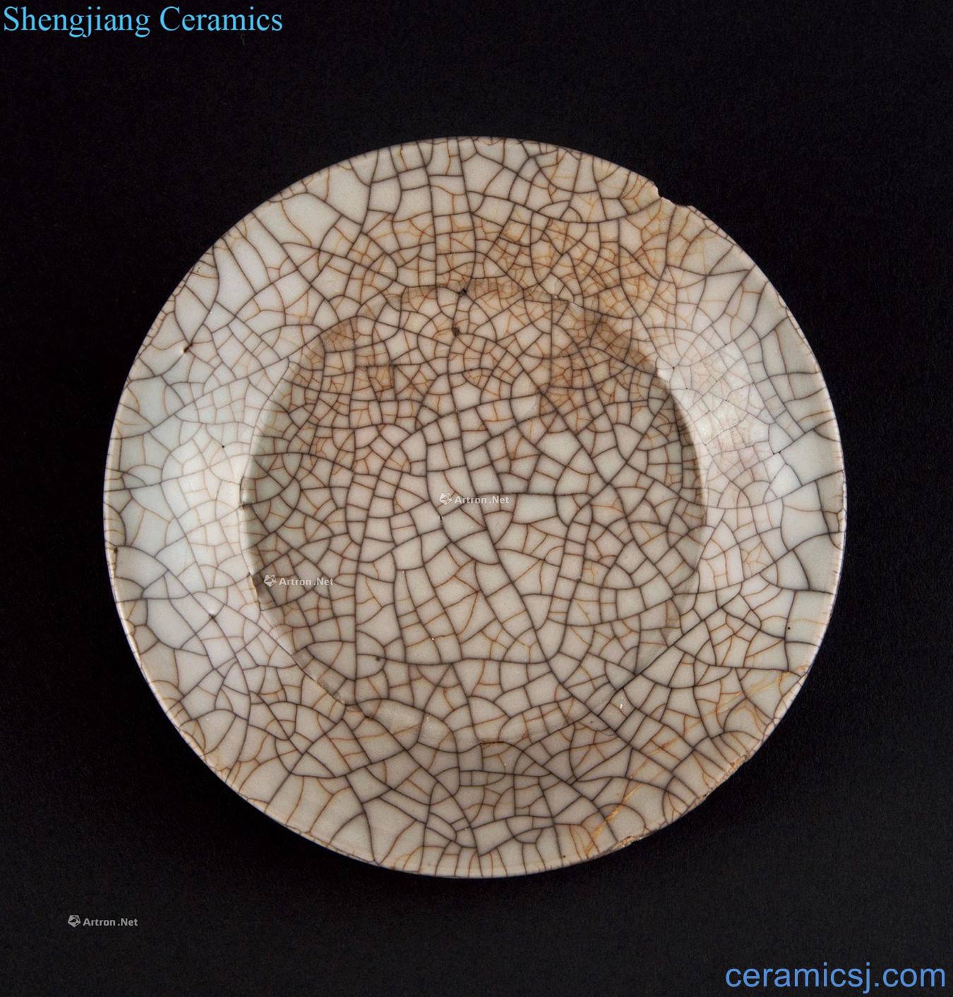 Ming imitate elder brother kiln plate