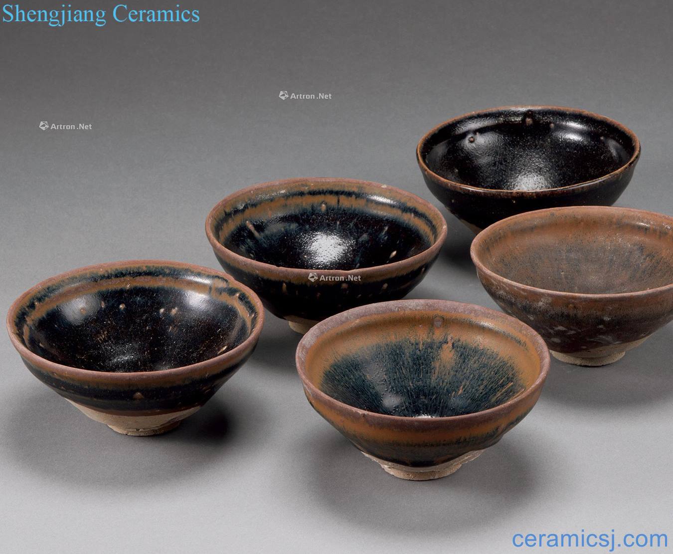 The southern song dynasty To build kilns temmoku bowl (5)