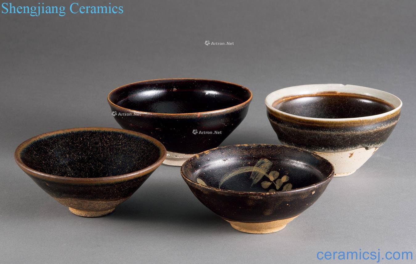 The song dynasty To build kilns temmoku bowl and jizhou kiln bowl (4)