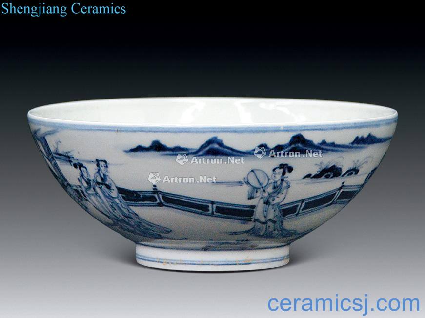 Ming xuande blue bowl