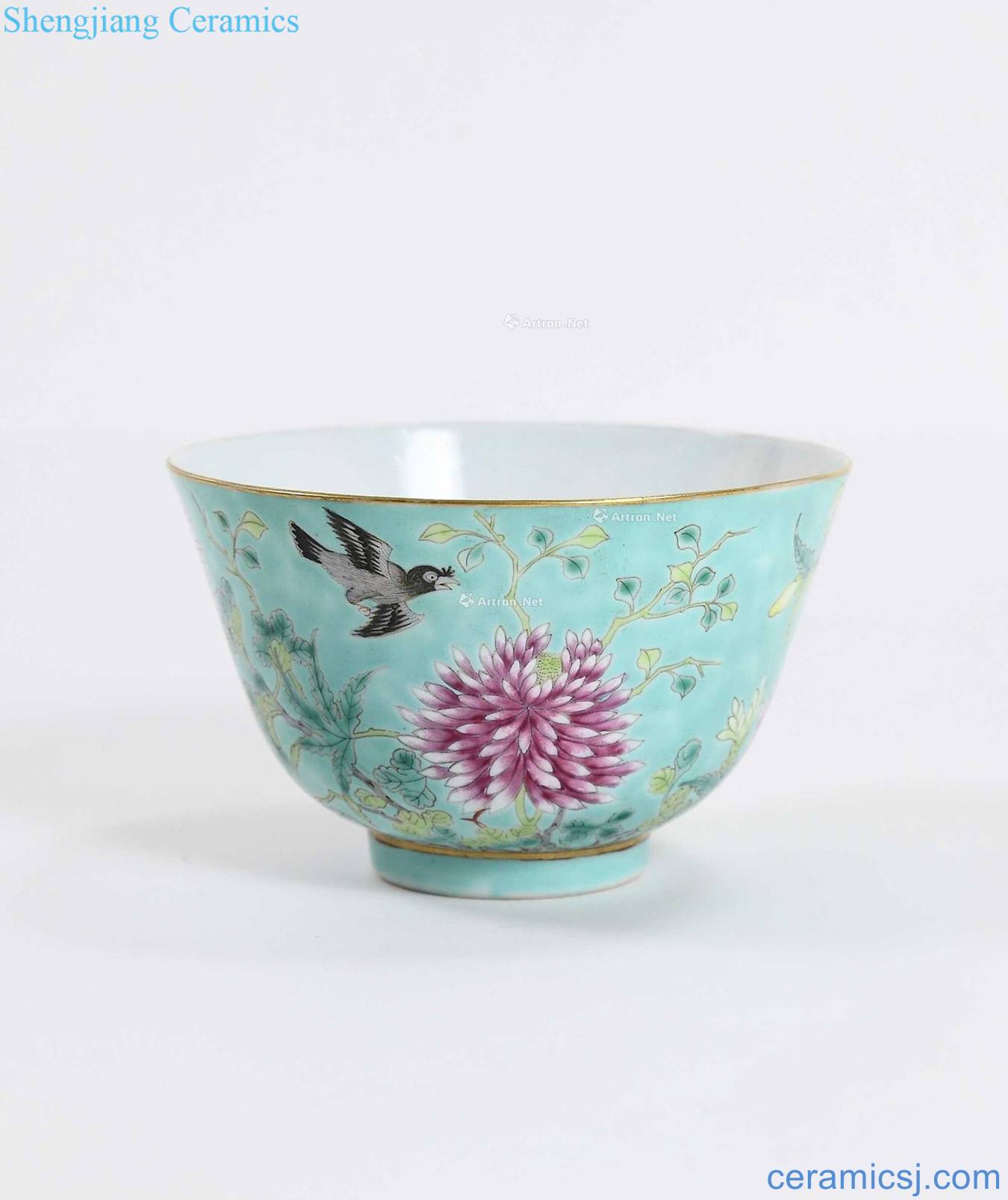 Qing guangxu Great lent powder enamel bowls