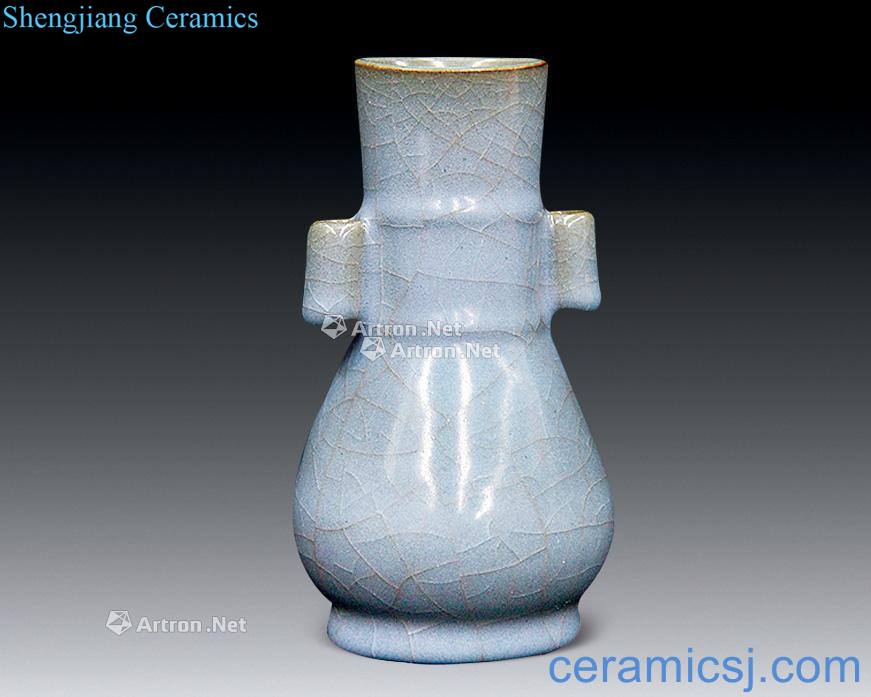 The song dynasty Blue kiln with the tire iron