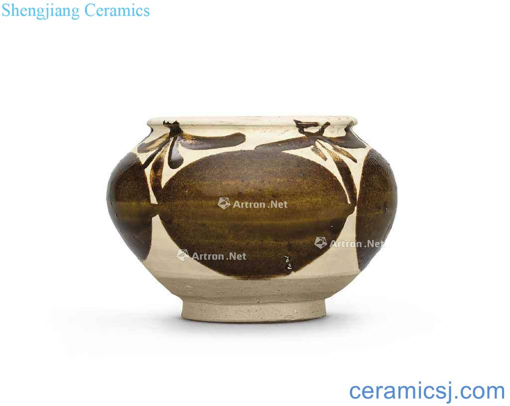 Tang yao state kiln water color brown small tank