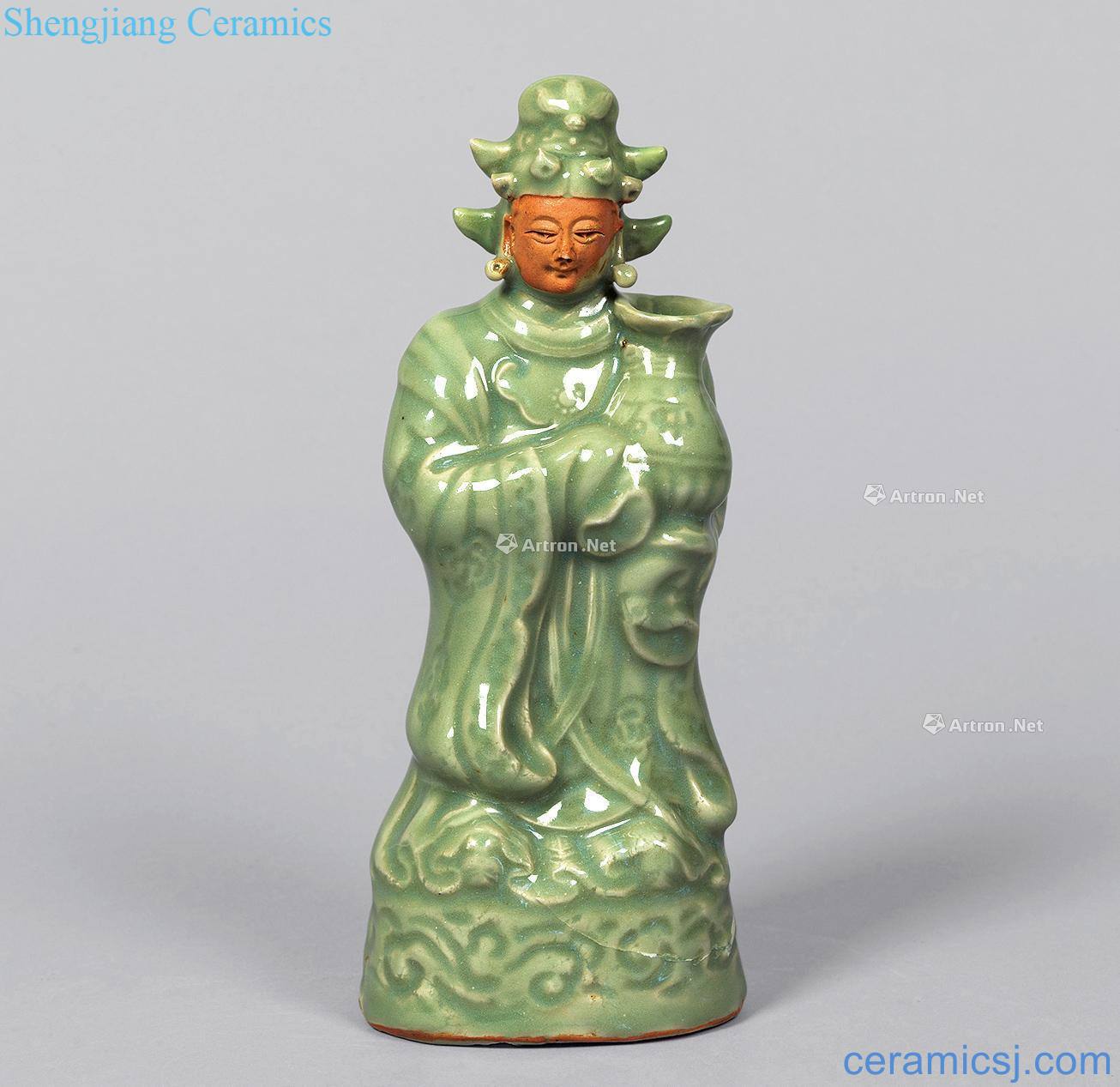 Ming Longquan bottles of dharma stands resemble