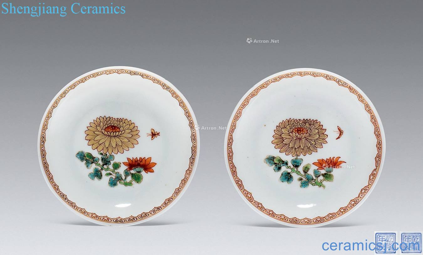 Qianlong pastel plate (a)