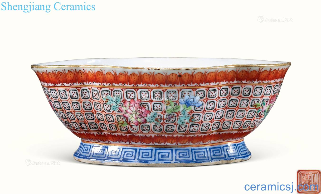 Pastel reign of qing emperor guangxu the icing on the cake haitang bowl