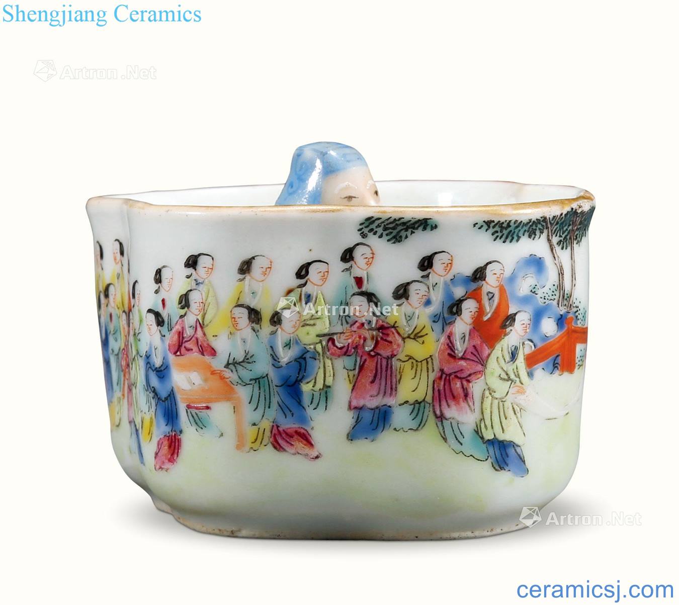 Qing jiaqing pastel fairy lines fair mug