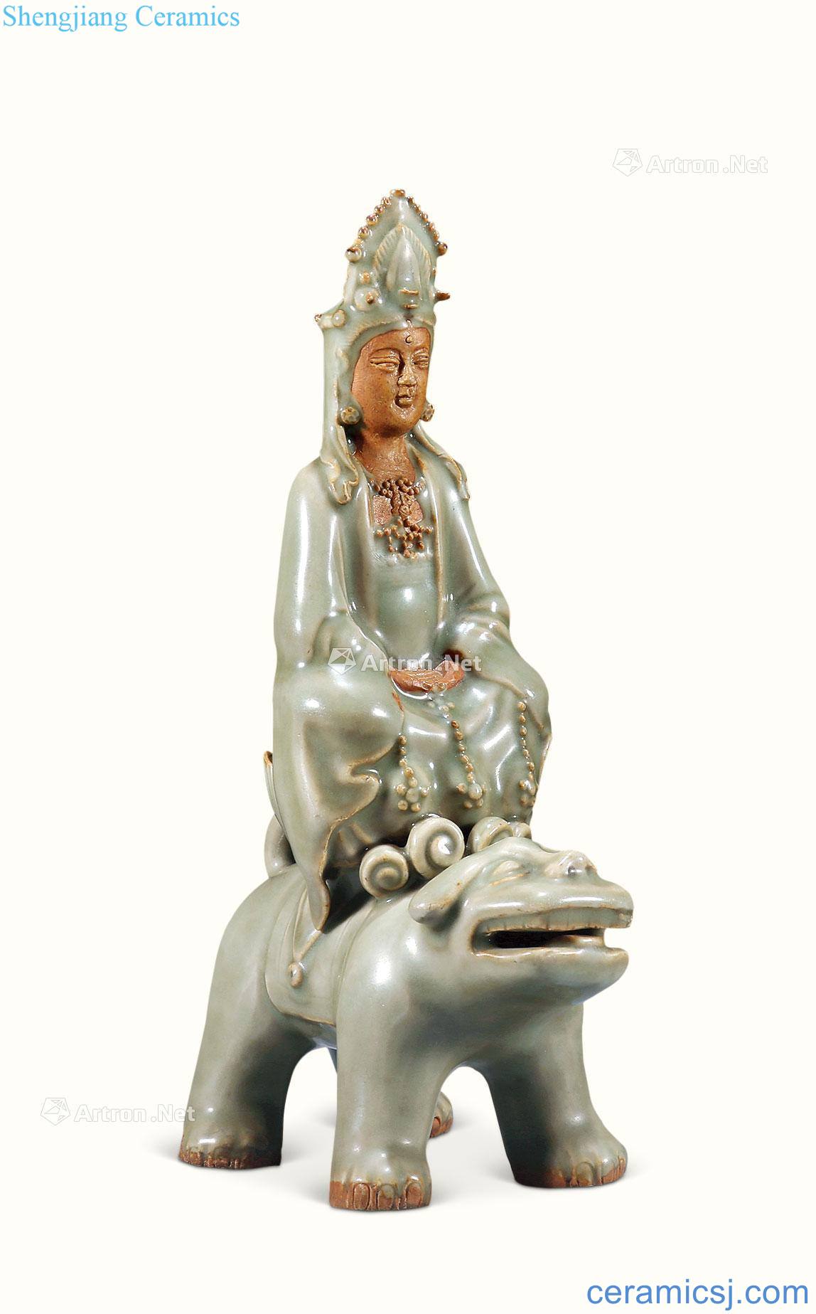 Ming Longquan guan Yin porcelain