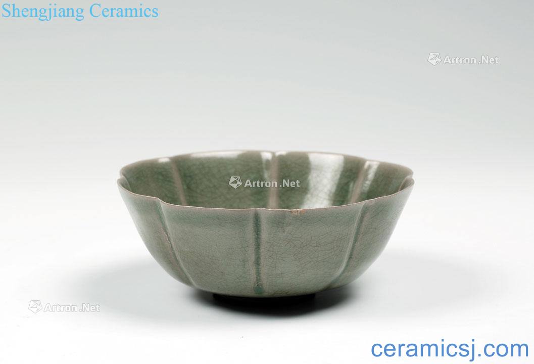 The song dynasty Eight ling yao state celadon bowls