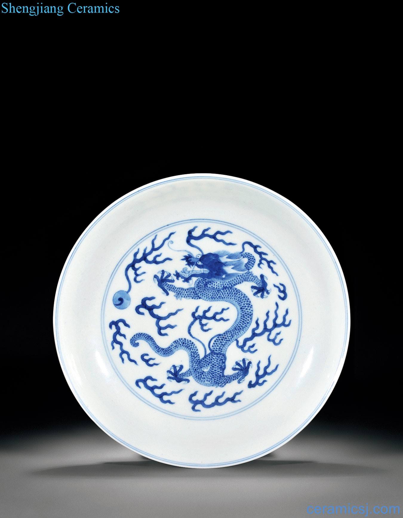 Qing daoguang Blue and white YunLongWen the broader market