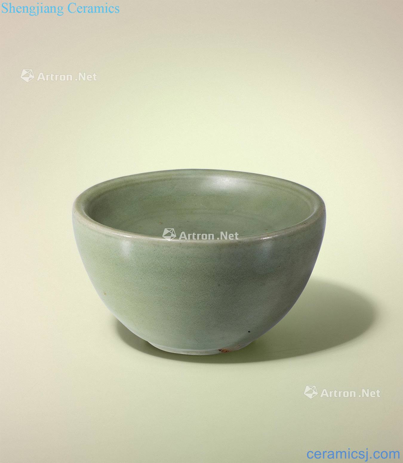 Ming Longquan celadon glaze temperature bowl