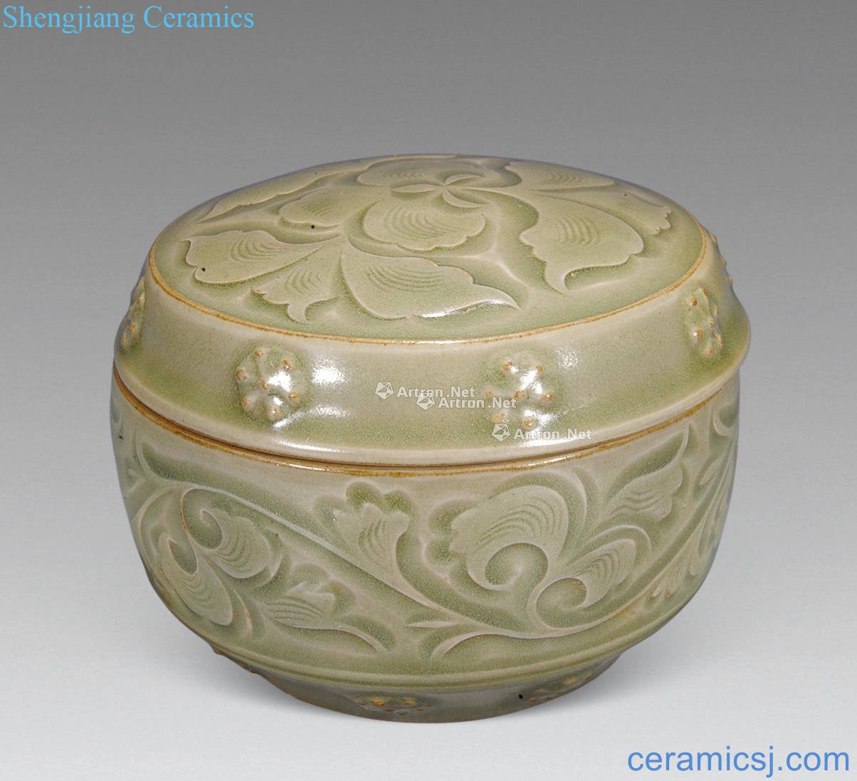 Ming or earlier Yao state kiln Mosaic cover box