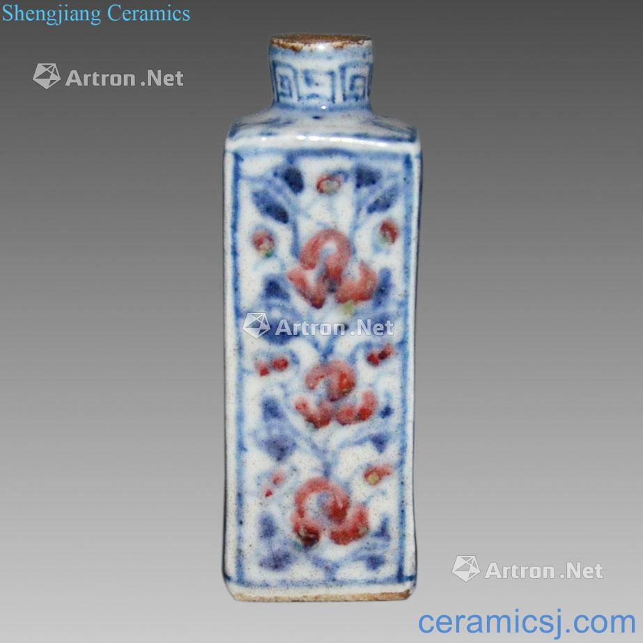 yuan Blue and white youligong flower vase